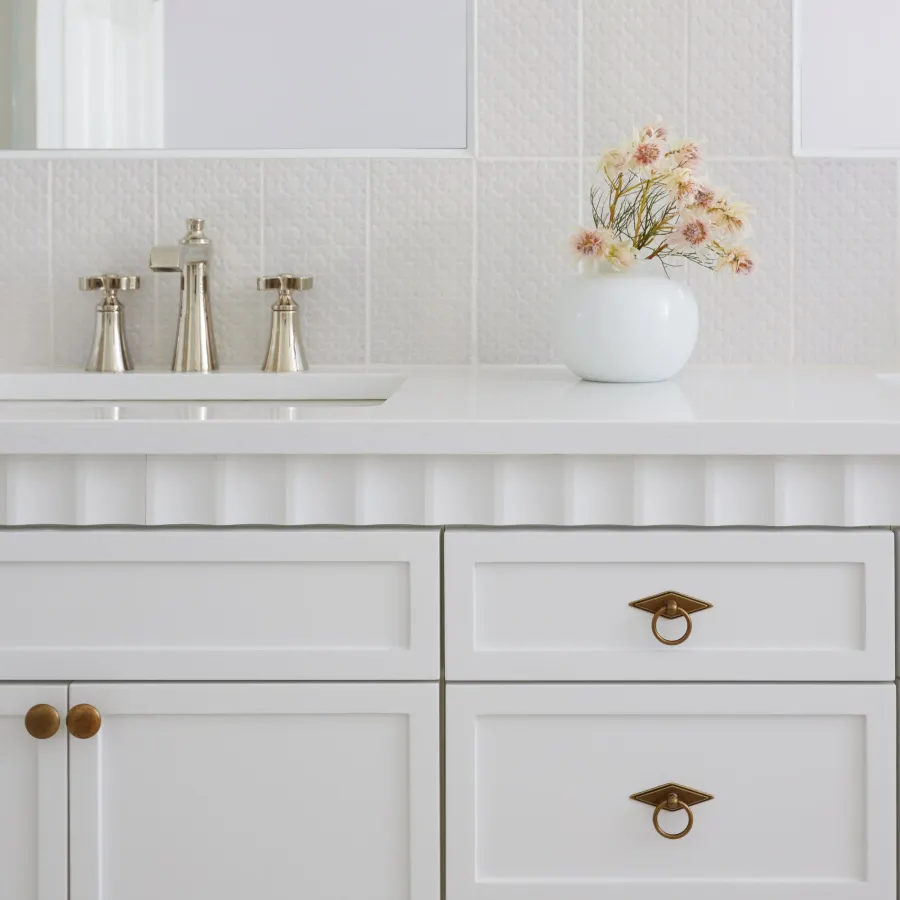 Custom bathroom vanity