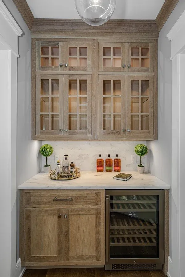 Custom bars and pantries by Heard Woodworking
