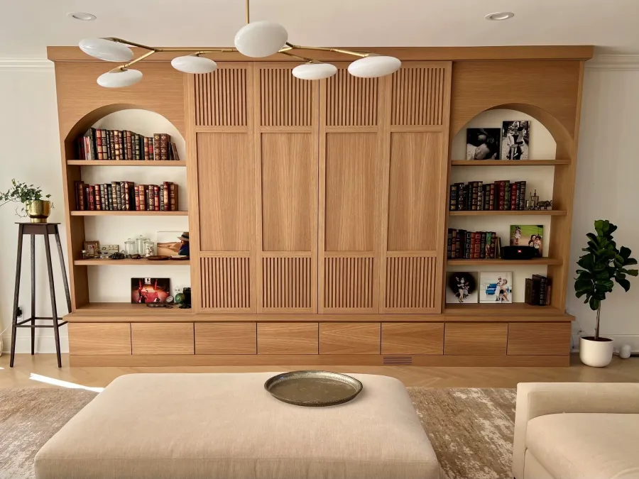 Custom built-ins by Heard Woodworking
