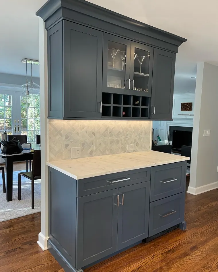 Custom bars & pantries cabinetry by Heard Woodworking — project 4