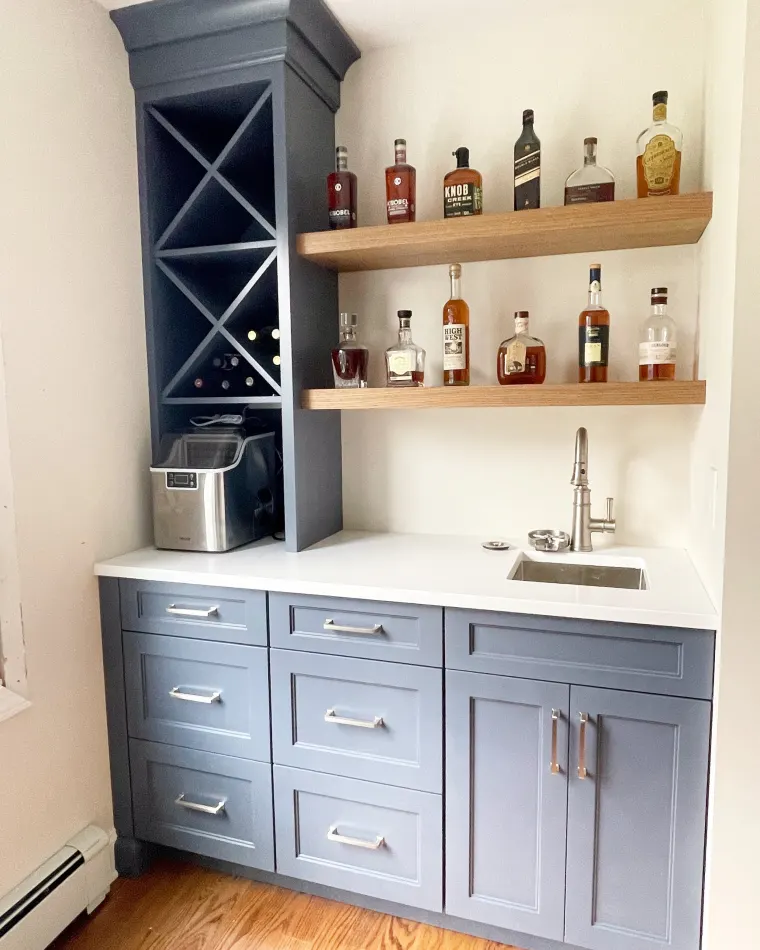 Custom bars & pantries cabinetry by Heard Woodworking — project 9