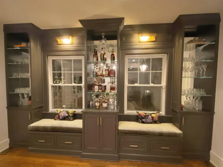 Custom built-in cabinetry by Heard Woodworking — project 4