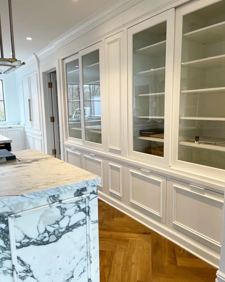 Custom kitchen cabinetry by Heard Woodworking — project 1