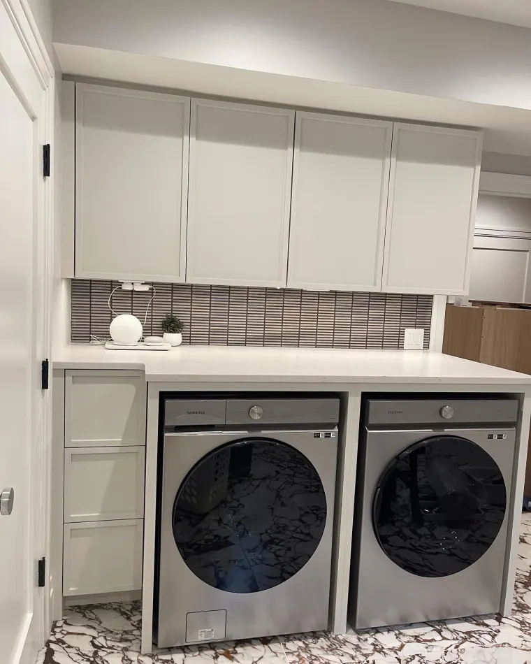 Custom laundries cabinetry by Heard Woodworking — project 2