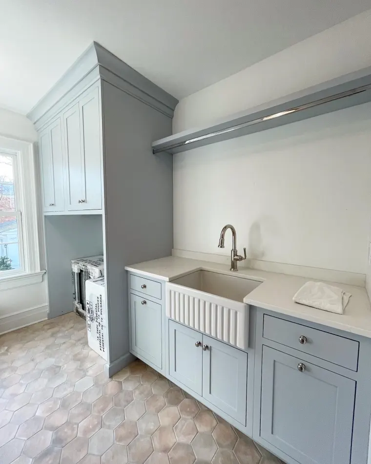 Custom laundries cabinetry by Heard Woodworking — project 3