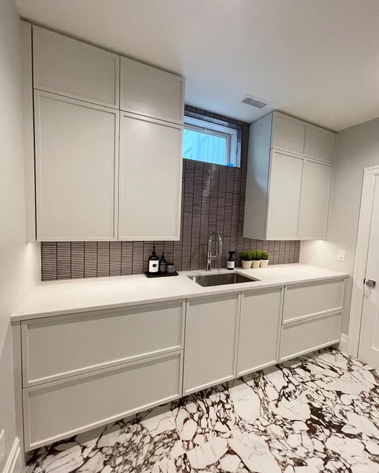 Custom laundries cabinetry by Heard Woodworking — project 6