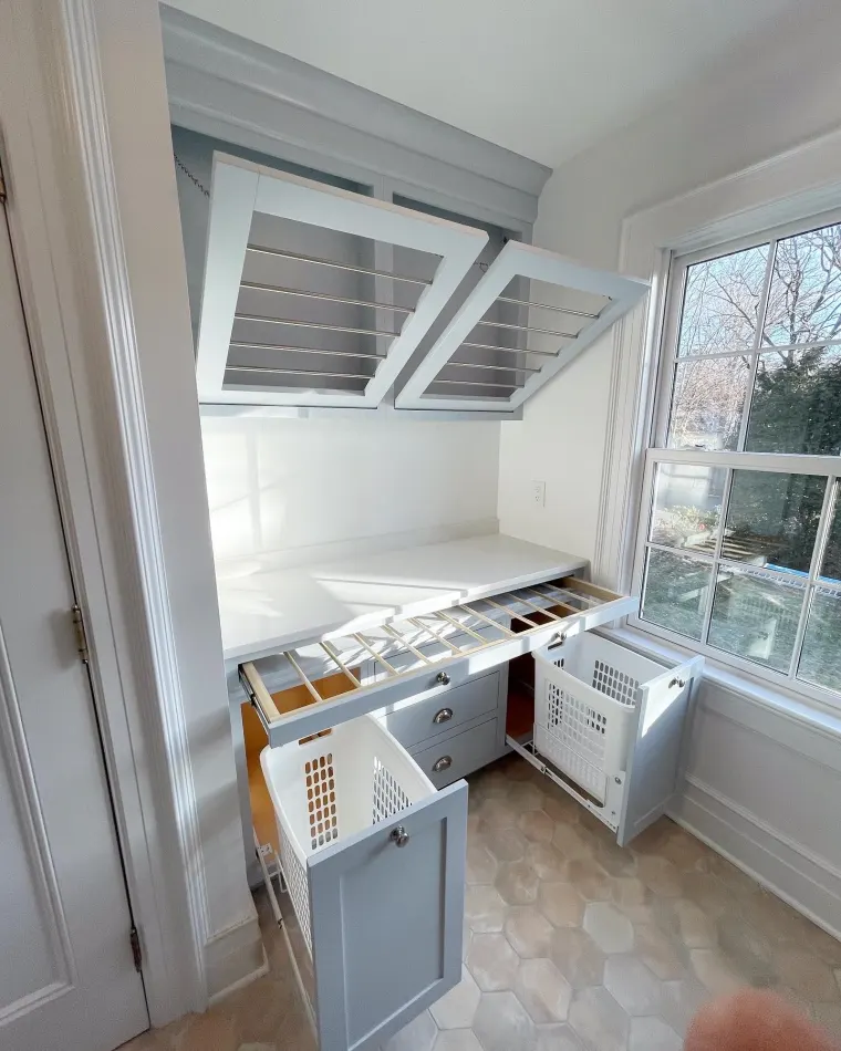 Custom laundries cabinetry by Heard Woodworking — project 7