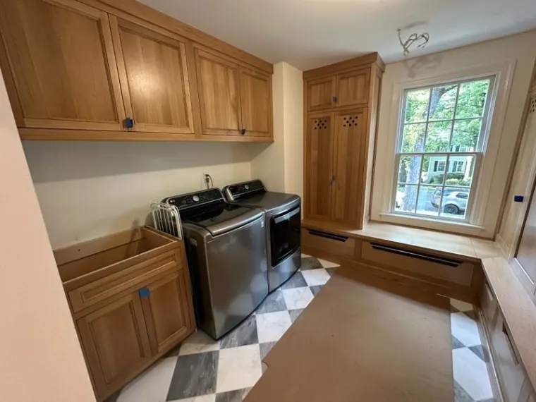 Custom laundries cabinetry by Heard Woodworking — project 8