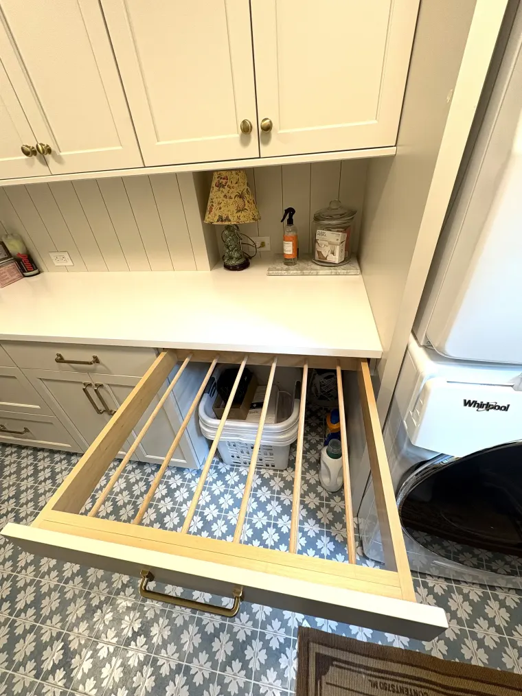 Custom laundries cabinetry by Heard Woodworking — project 11