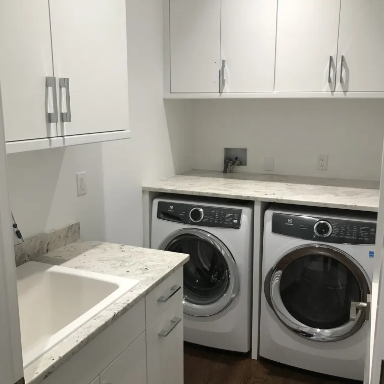 Custom laundries cabinetry by Heard Woodworking — project 12