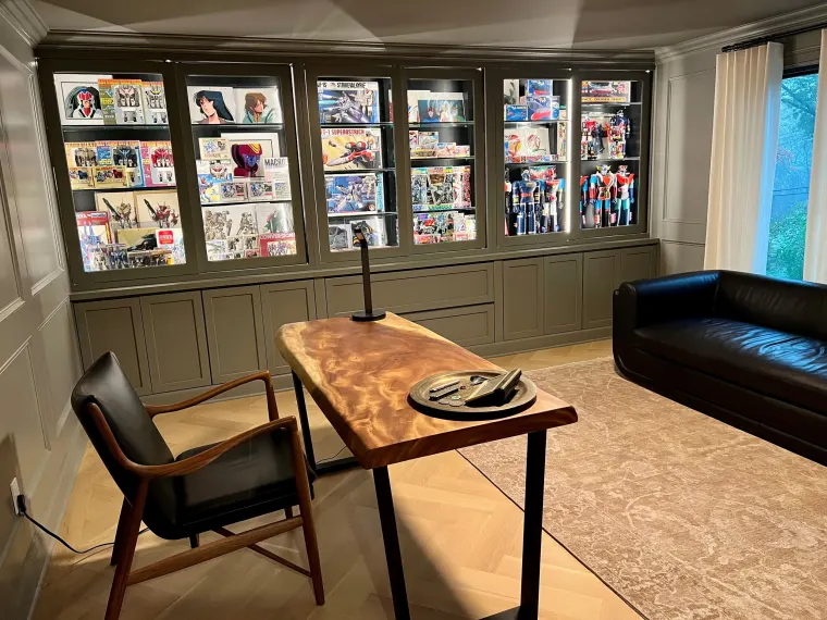 Custom offices & libraries cabinetry by Heard Woodworking — project 2