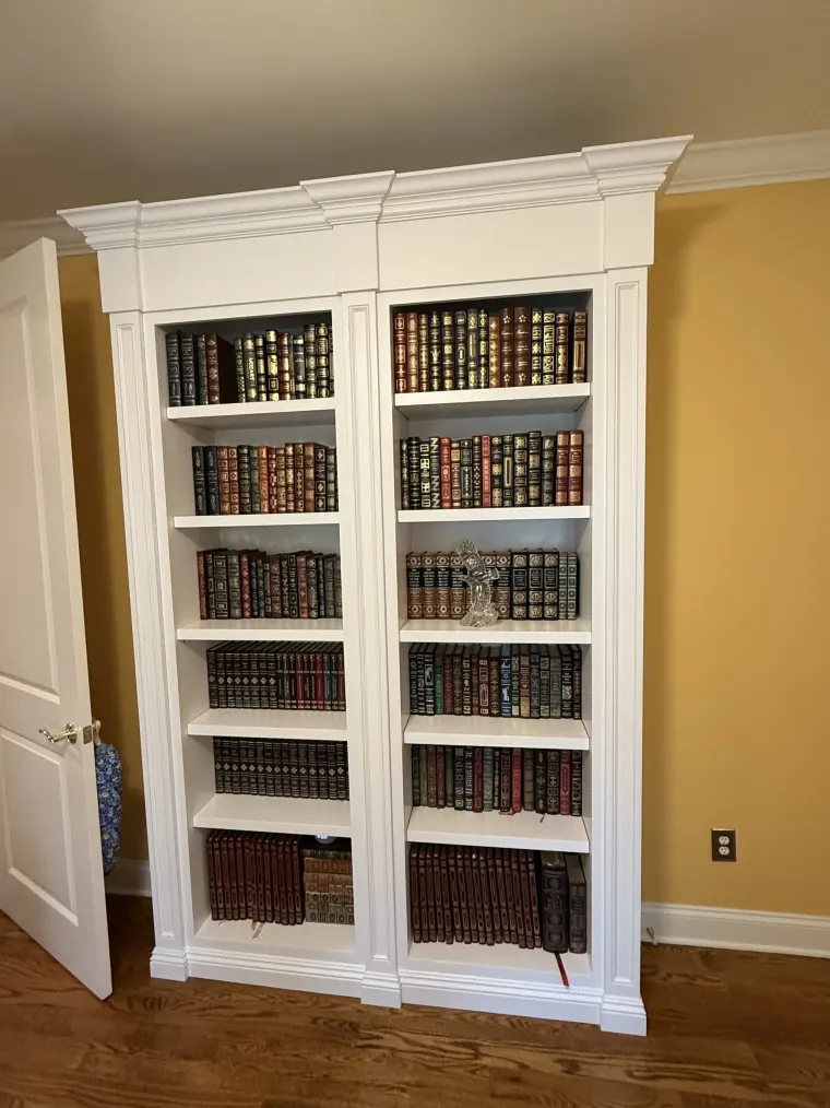 Custom offices & libraries cabinetry by Heard Woodworking — project 21