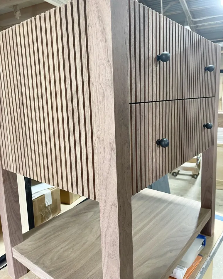 Custom vanities cabinetry by Heard Woodworking — project 2