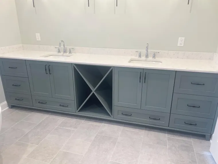 Custom vanities cabinetry by Heard Woodworking — project 6
