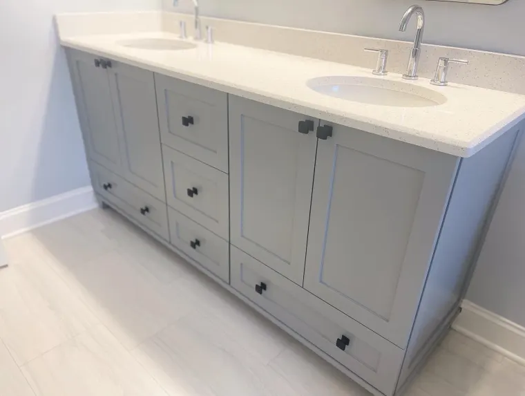 Custom vanities cabinetry by Heard Woodworking — project 14
