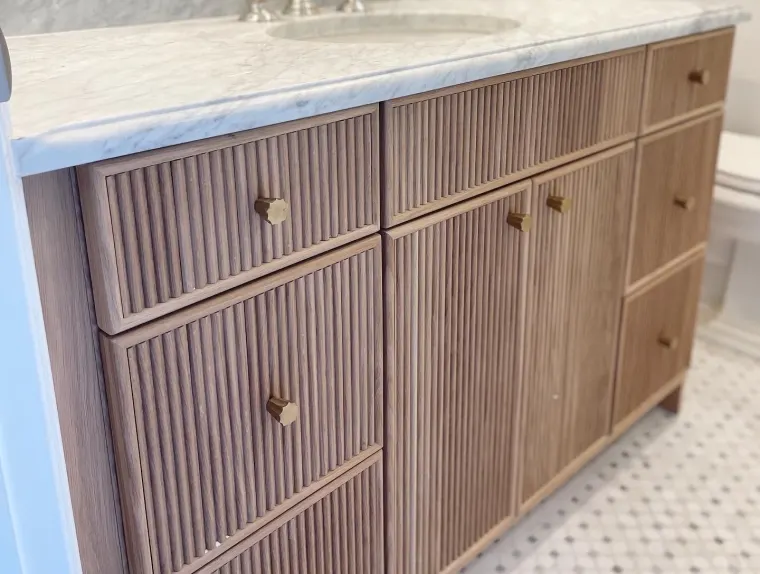 Custom vanities cabinetry by Heard Woodworking — project 17