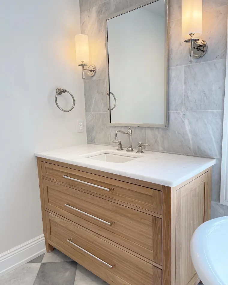 Custom vanities cabinetry by Heard Woodworking — project 20
