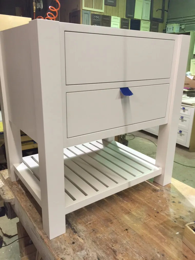 Custom vanities cabinetry by Heard Woodworking — project 24