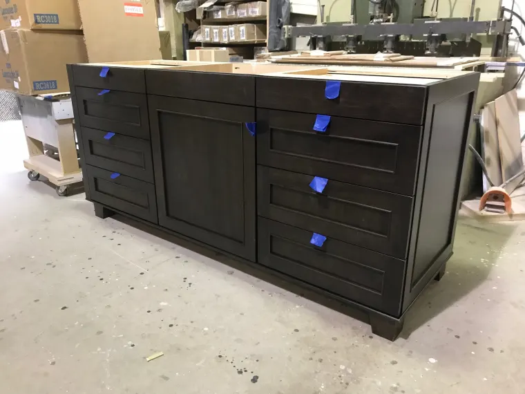Custom vanities cabinetry by Heard Woodworking — project 36