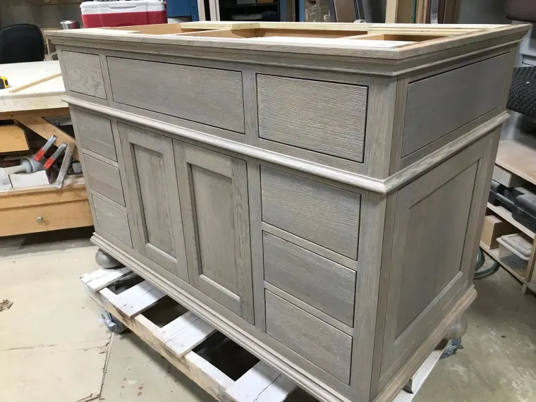 Custom vanities cabinetry by Heard Woodworking — project 38