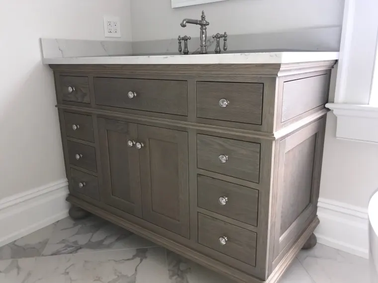 Custom vanities cabinetry by Heard Woodworking — project 39