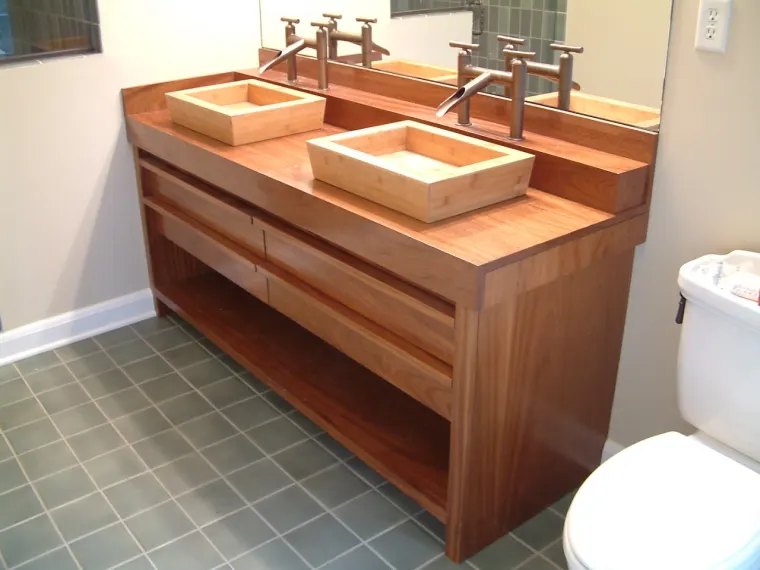 Custom vanities cabinetry by Heard Woodworking — project 44