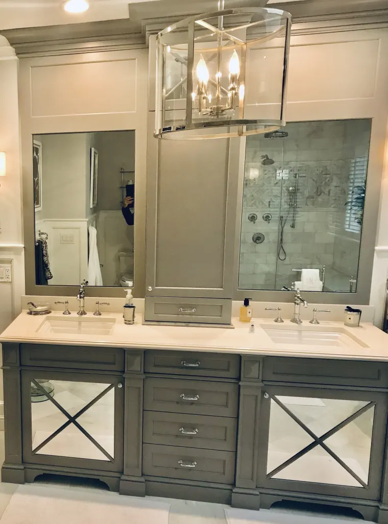 Custom vanities cabinetry by Heard Woodworking — project 45