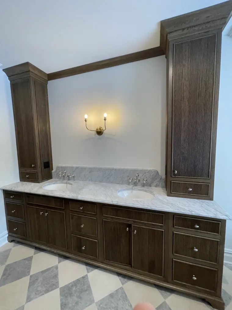 Custom vanities cabinetry by Heard Woodworking — project 49