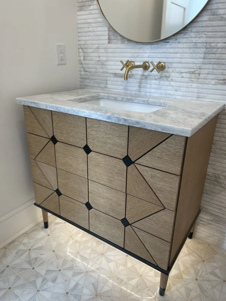 Custom vanities cabinetry by Heard Woodworking — project 55