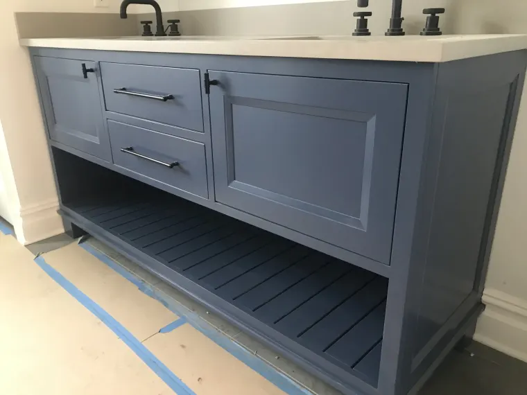 Custom vanities cabinetry by Heard Woodworking — project 56
