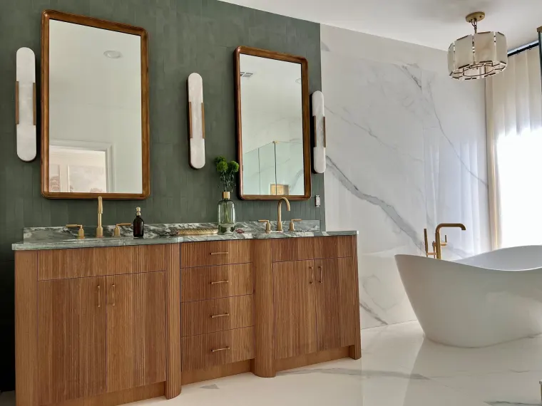 Custom vanities cabinetry by Heard Woodworking — project 66
