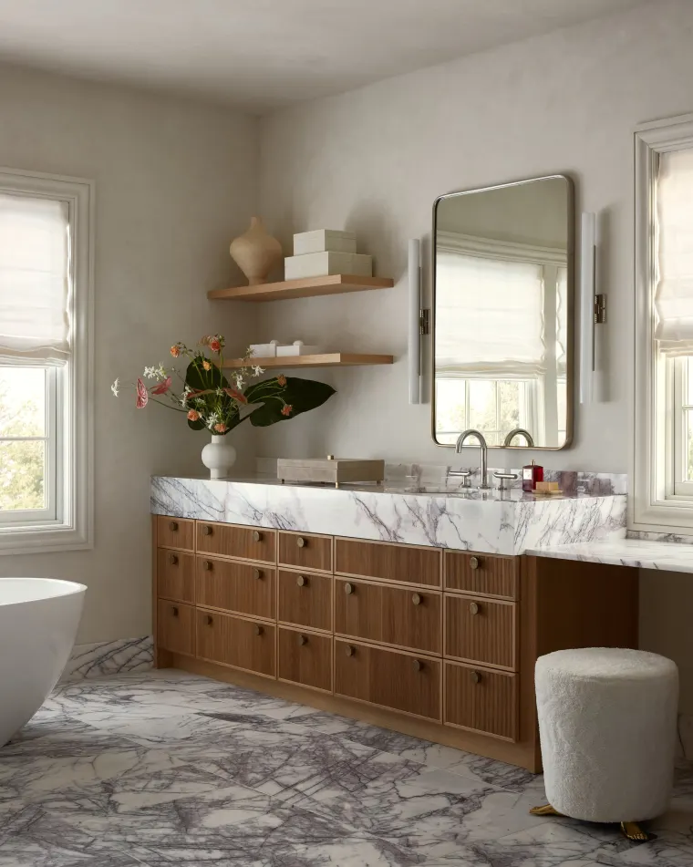 Custom vanities cabinetry by Heard Woodworking — project 69